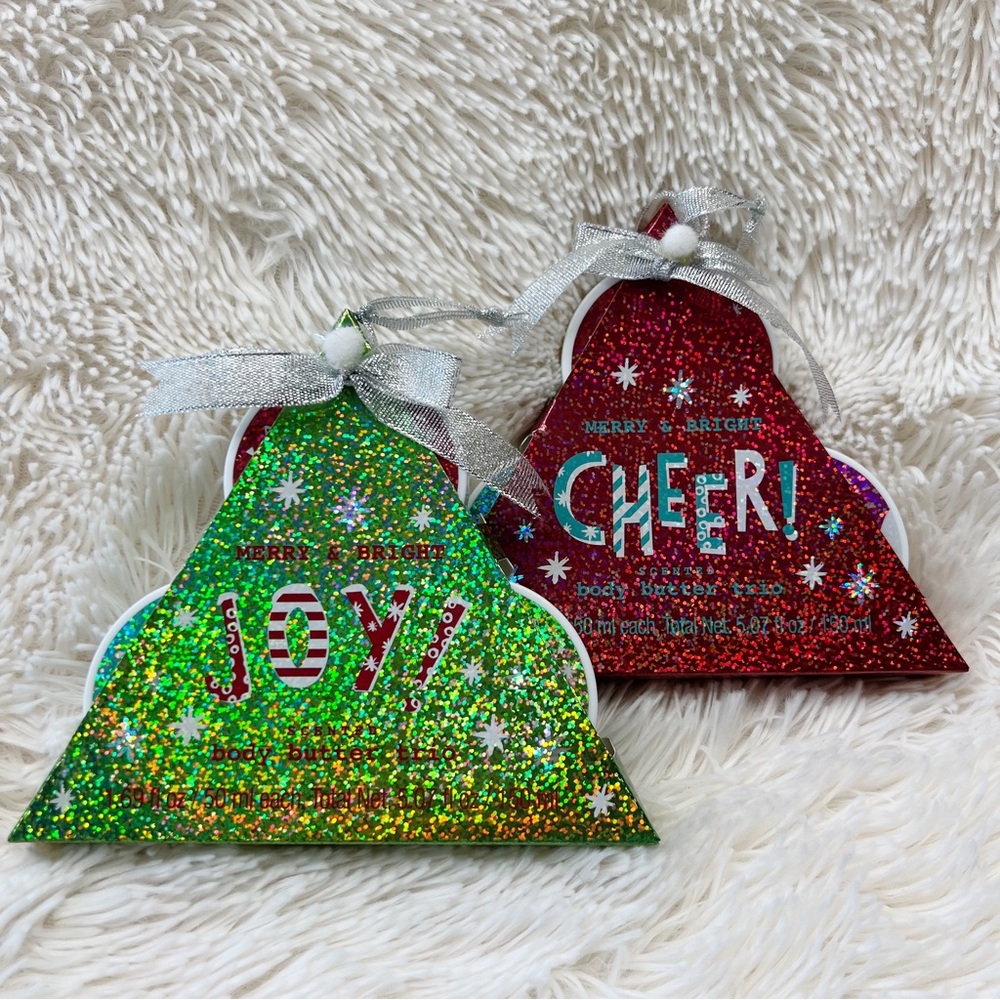 Merry & Bright Joy and Cheer body butter trio’s bundle NIB stocking stuffer - Picture 8 of 8